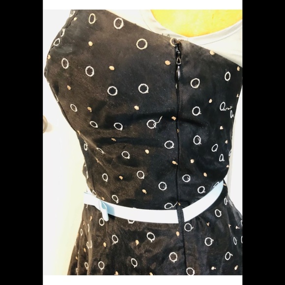 A.B.S Evening by Allen Schwartz Dress size 12 Formal party cocktails Strapless - Picture 9 of 13